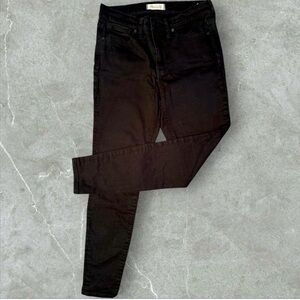 Madewell- High Rise Skinny Women's Black Jeans